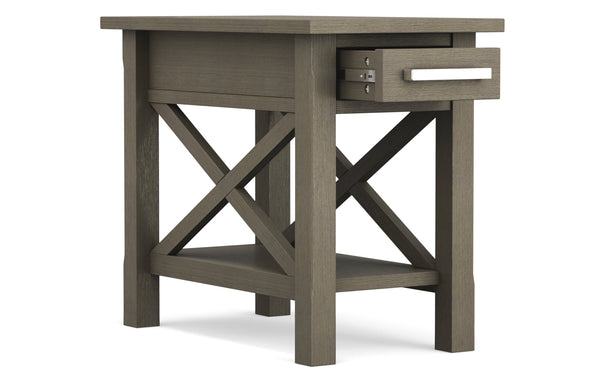 Simpli Home Narrow End Table In Pine