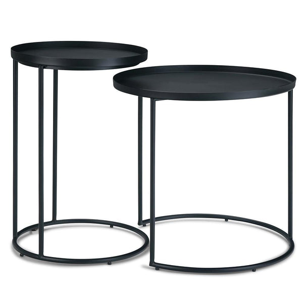 Simpli Home Nesting Metal Table