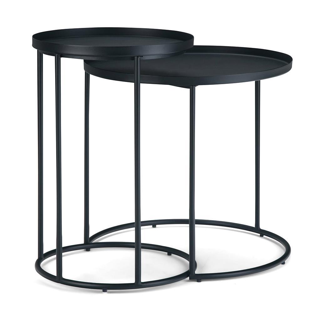 simpli home Nesting Metal Table