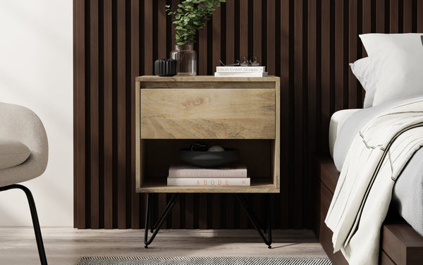 Simpli Home Nightstand In Mango