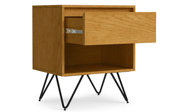 Simpli Home Nightstand In Oak