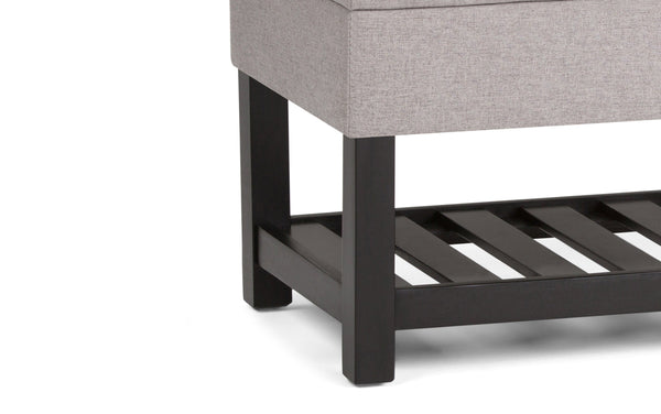 Simpli Home Ottoman Bench In Linen