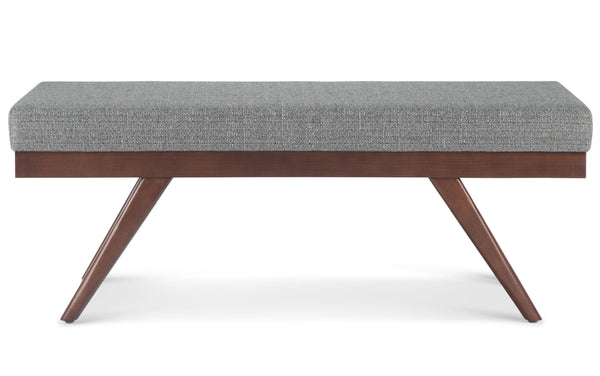 Simpli Home Ottoman Bench In Tweed