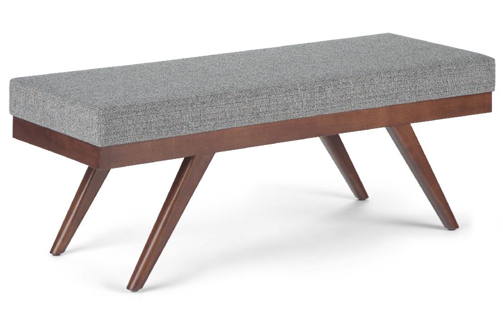 simpli home Ottoman Bench in Tweed