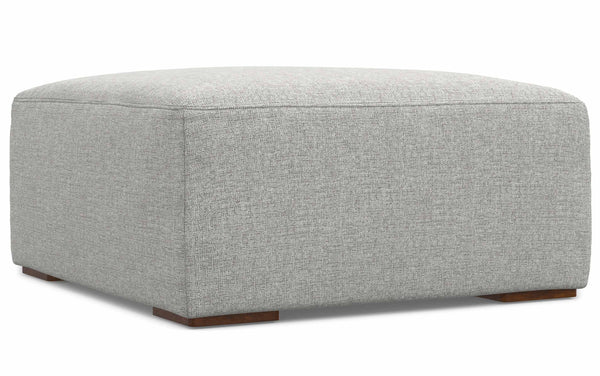 Simpli Home Ottoman In Performance Fabric