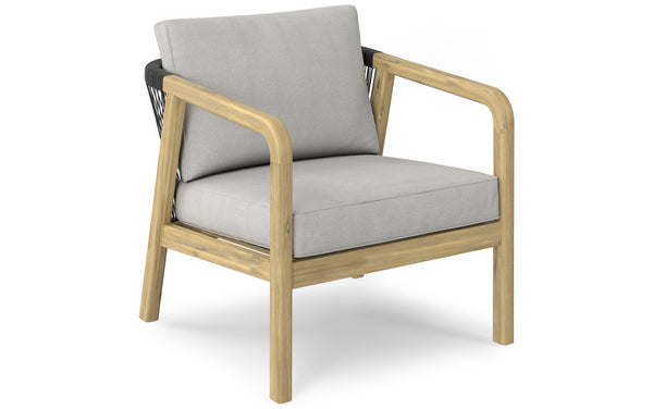 Simpli Home Outdoor Conversation Chair (Set Of 2)