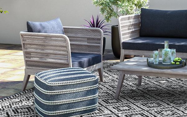 Simpli Home Outdoor Conversation Chair