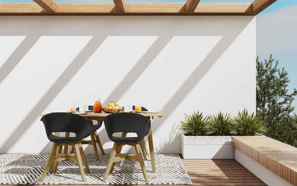 Simpli Home Outdoor Dining Set