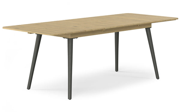 Simpli Home Outdoor Extendable Dining Table