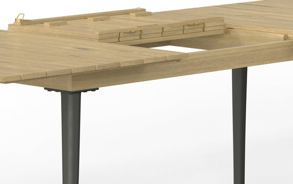 Simpli Home Outdoor Extendable Dining Table