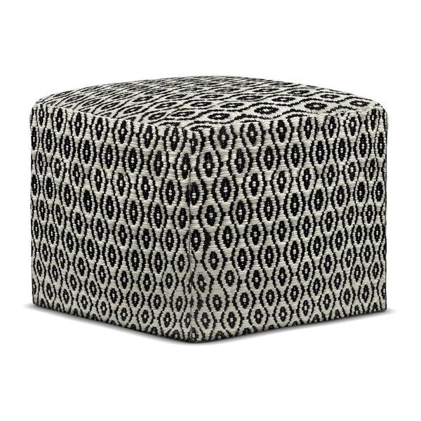 Simpli Home Outdoor/ Indoor Pouf