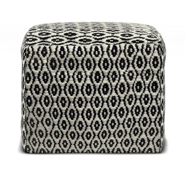 Simpli Home Outdoor/ Indoor Pouf