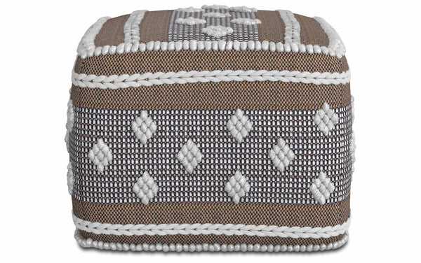 Simpli Home Outdoor/Indoor Pouf