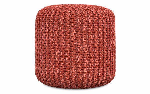 Simpli Home Outdoor/ Indoor Pouf