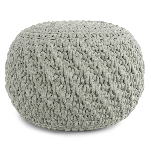 Simpli Home Outdoor/ Indoor Pouf