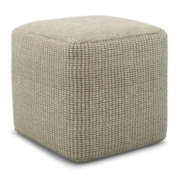 Simpli Home Outdoor/ Indoor Pouf