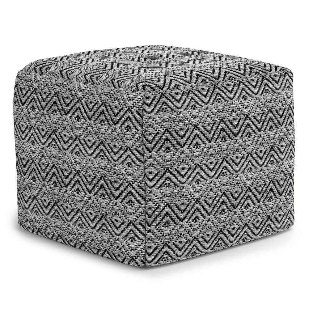 simpli home Outdoor/ Indoor Pouf