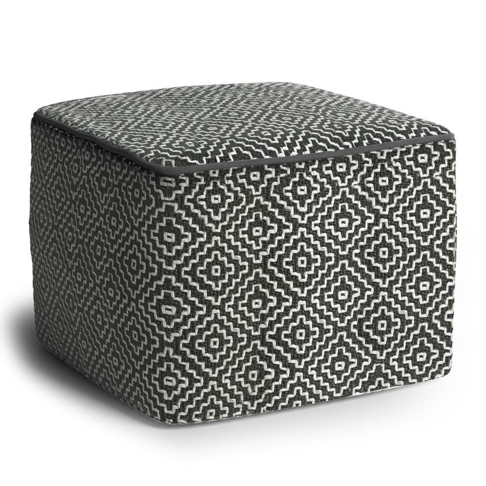 simpli home Outdoor/ Indoor Pouf