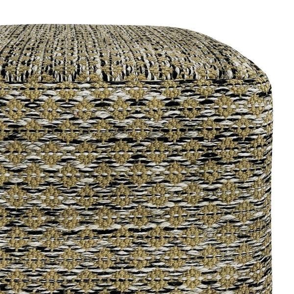 Simpli Home Outdoor/ Indoor Pouf