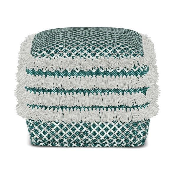 Simpli Home Outdoor/ Indoor Pouf