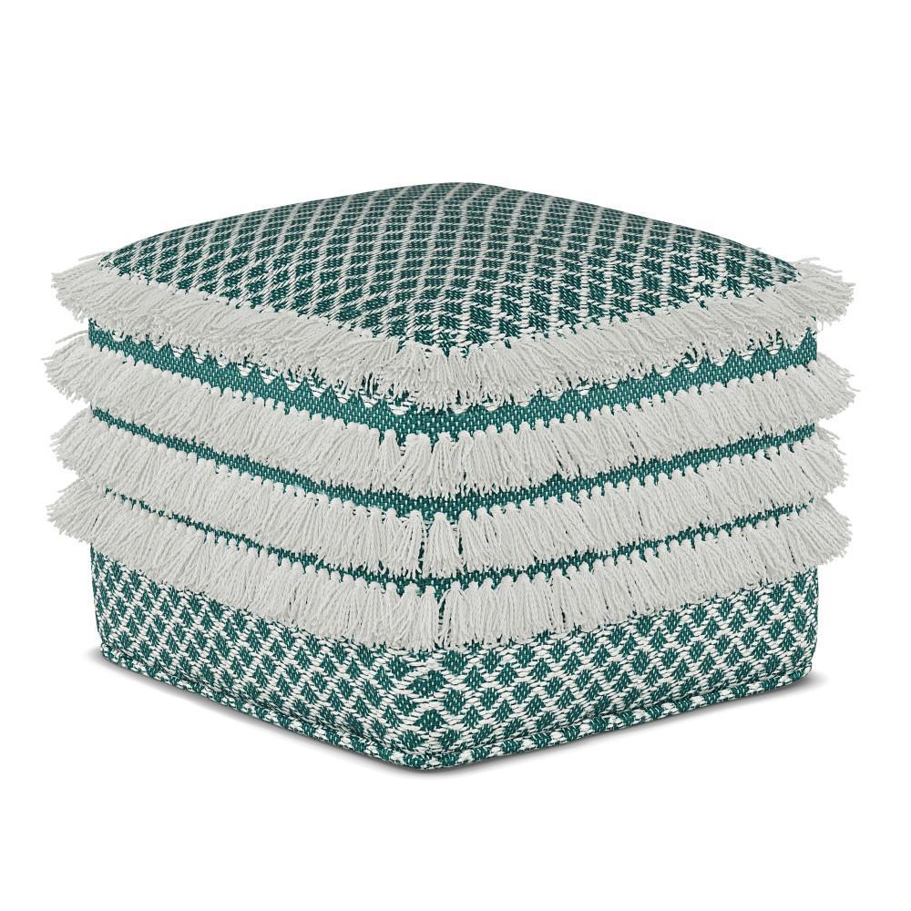 simpli home Outdoor/ Indoor Pouf
