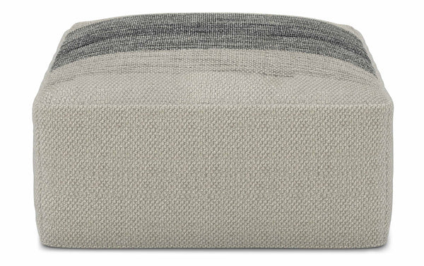 Simpli Home Outdoor/ Indoor Pouf
