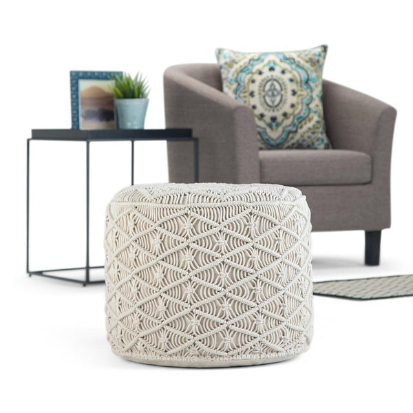 Simpli Home Pouf