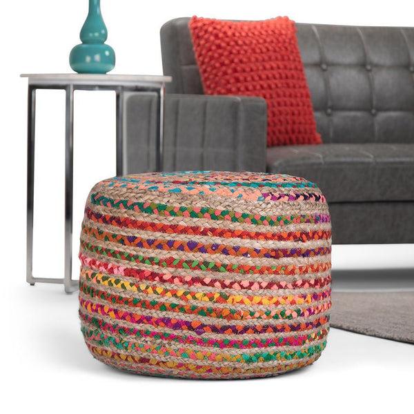 Simpli Home Pouf