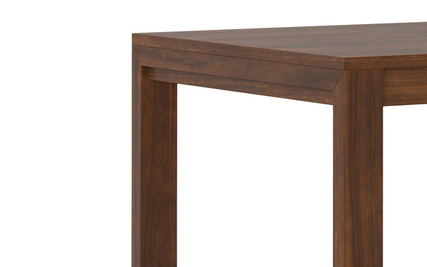 Simpli Home Rectangle Dining Table In Walnut