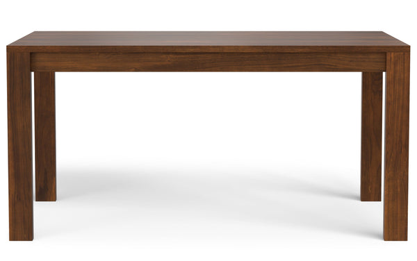 Simpli Home Rectangle Dining Table In Walnut