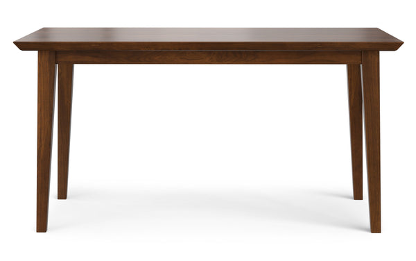 Simpli Home Rectangle Dining Table In Walnut