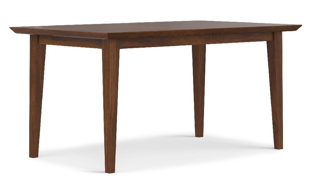 simpli home Rectangle Dining Table in Walnut