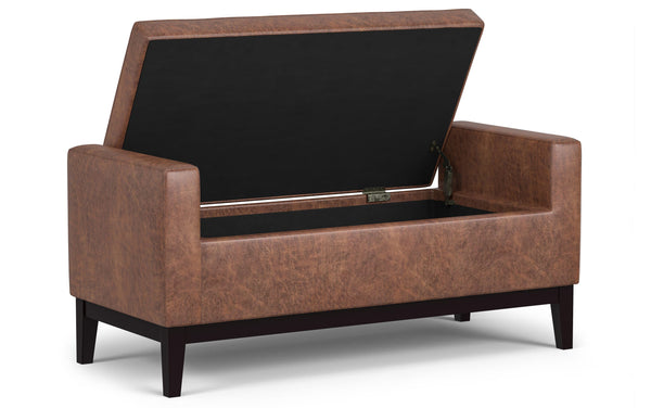 Simpli Home Rectangular Storage Ottoman