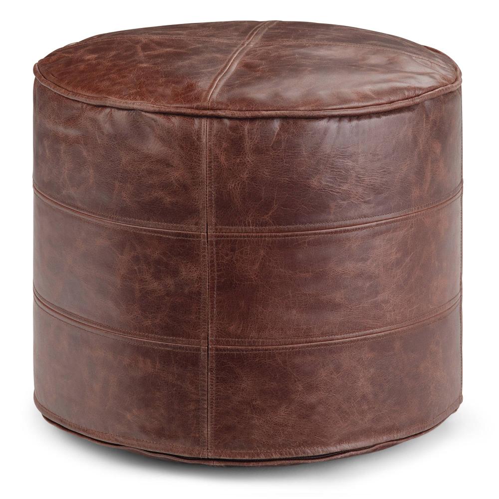 simpli home Round Pouf