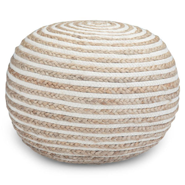 Simpli Home Round Pouf