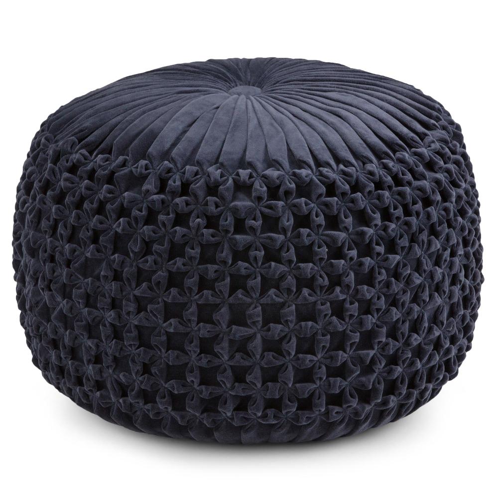 simpli home Round Pouf