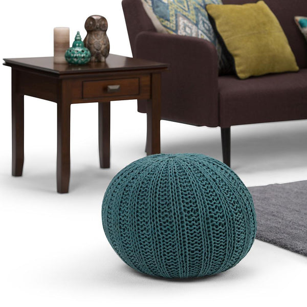 Simpli Home Round Pouf