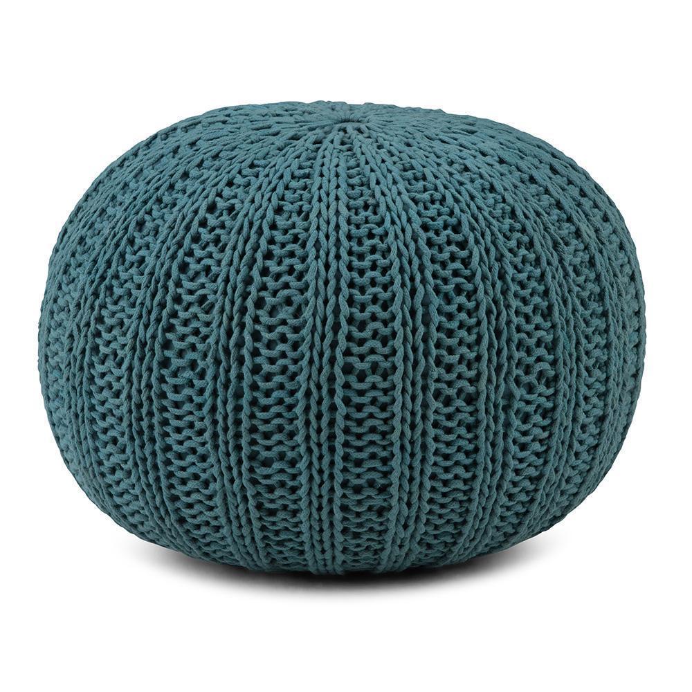 simpli home Round Pouf