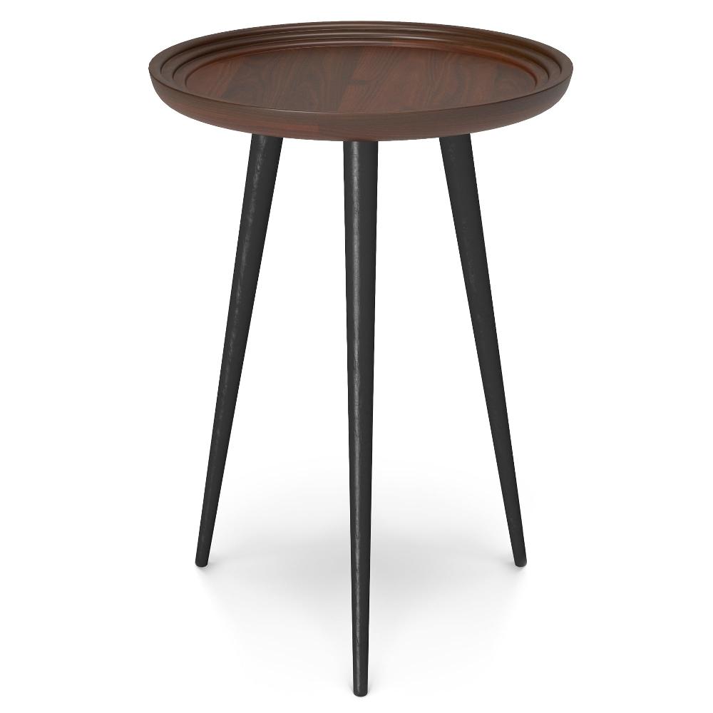 simpli home Round Side Table in Acacia