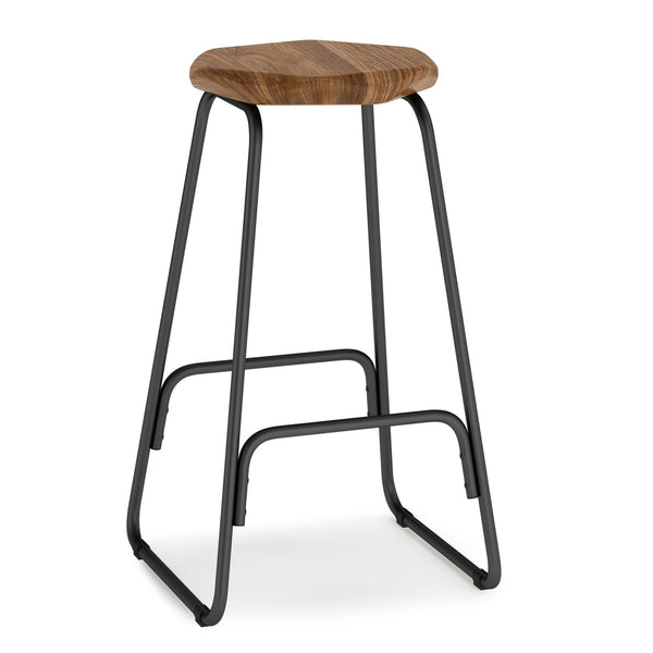 Simpli Home Saddle Counter Height Stool (Set Of 2)