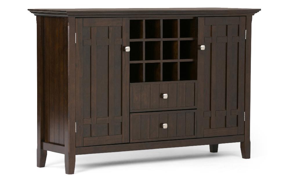 simpli home Sideboard Buffet and Wine Rack