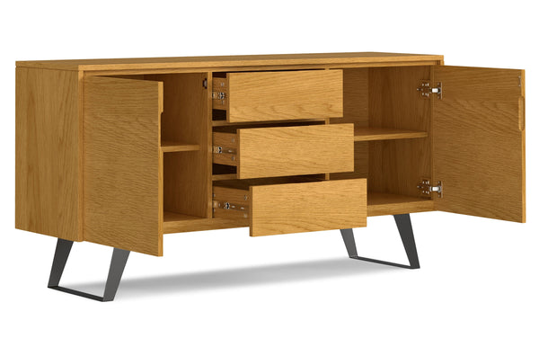 Simpli Home Sideboard Buffet In Oak