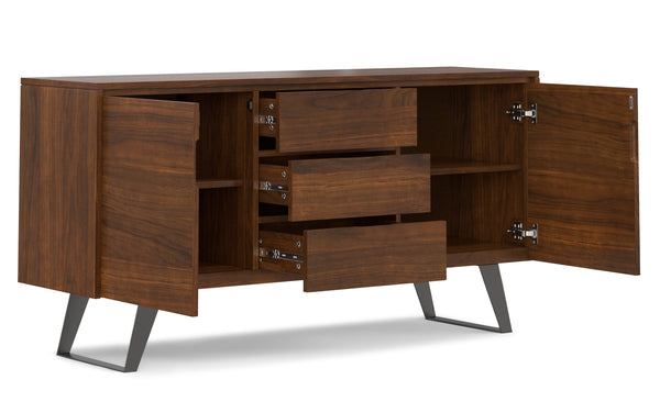 Simpli Home Sideboard Buffet In Walnut