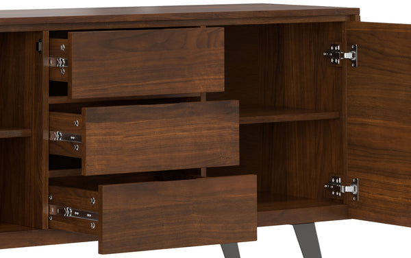 Simpli Home Sideboard Buffet In Walnut
