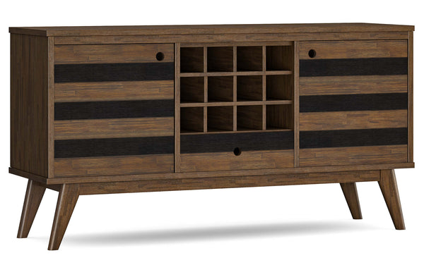 Simpli Home Sideboard With Wine Storage