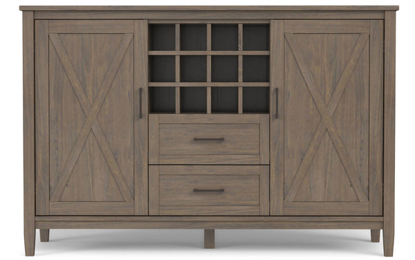 Simpli Home Sideboard With Wine Storage