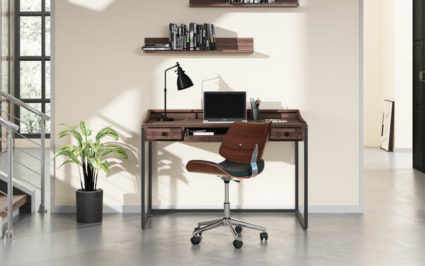 Simpli Home Small Desk In Acacia