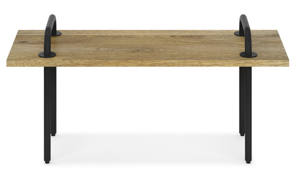 Simpli Home Small Entryway Bench In Mango