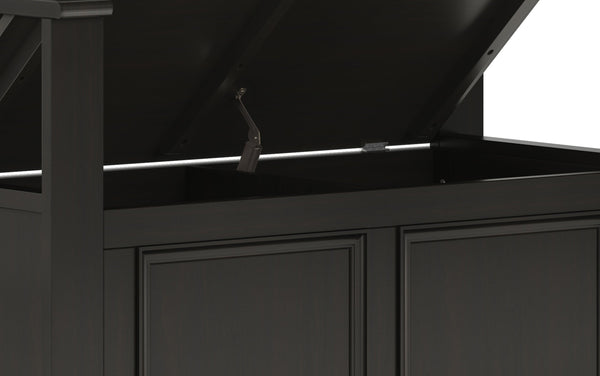 Simpli Home Small Entryway Storage Bench