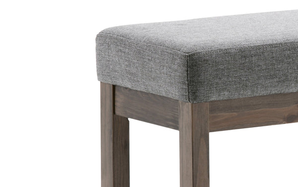 Simpli Home Small Ottoman Bench In Linen